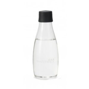 miljøvenlig vandflaske i glas