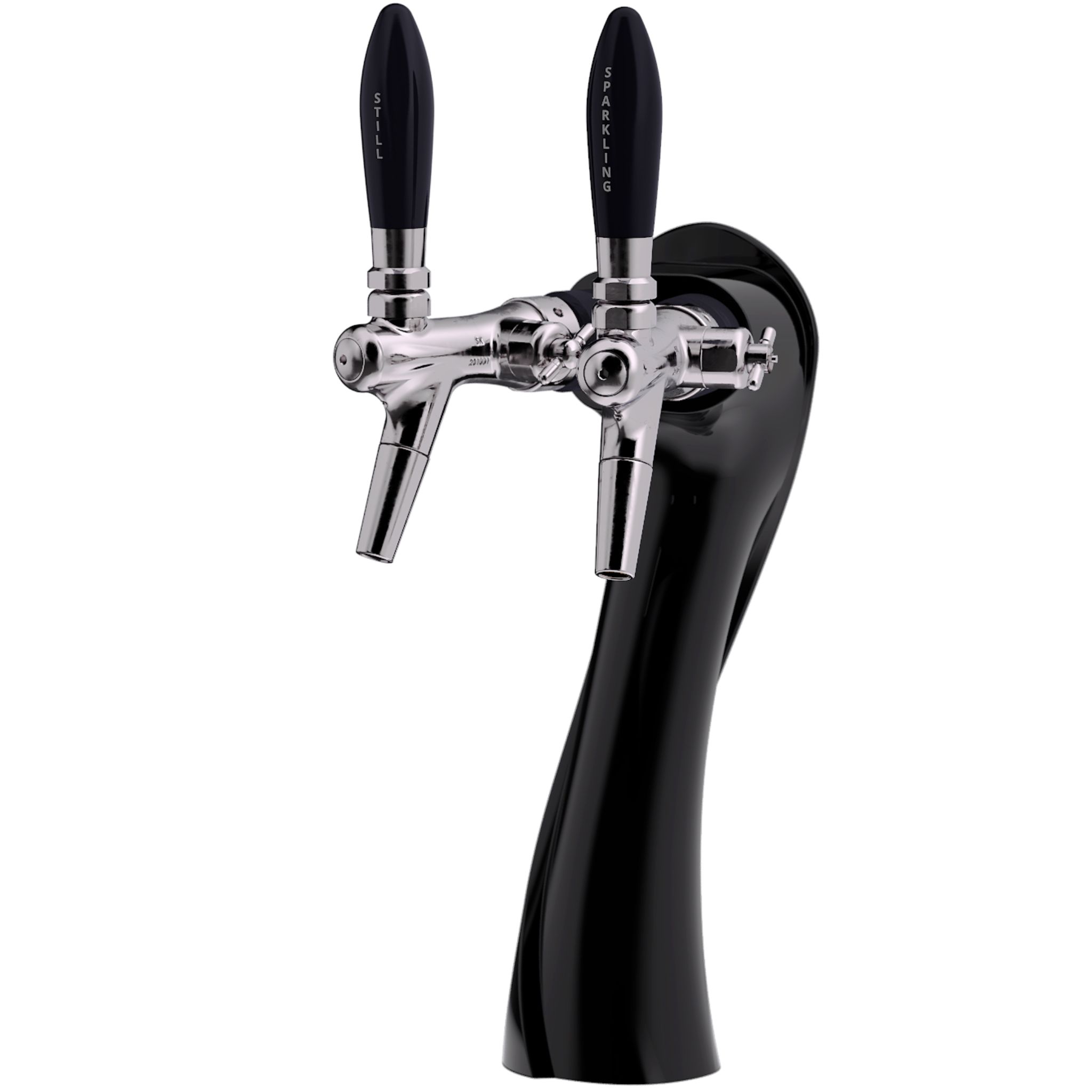 Albatros taphane 2 x sort Albatros 2-1 taphane i sort til koldt vand og danskvand - Billede 1